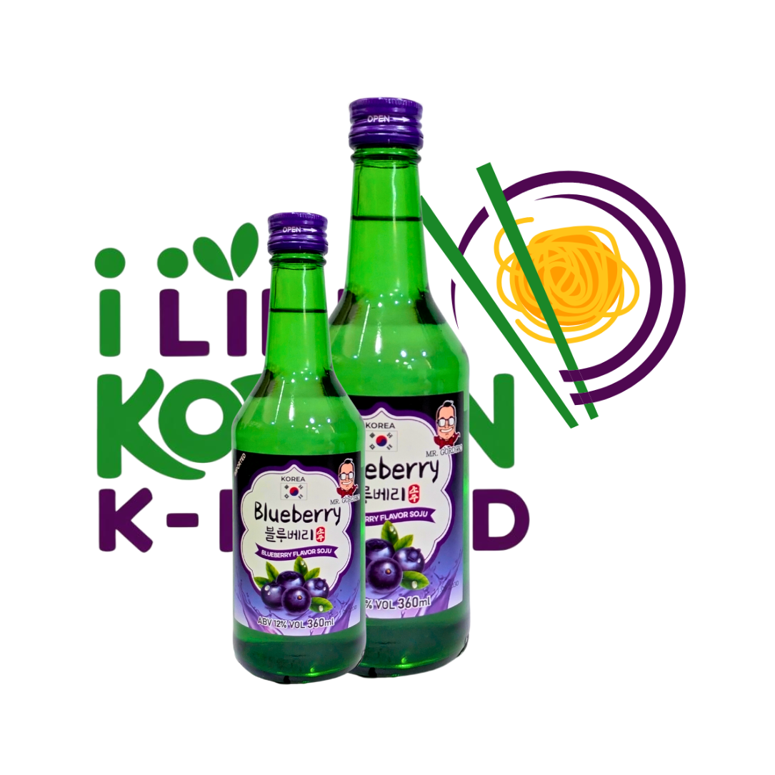 SOJU MR. GORDITO SABOR MORA AZUL 360ml