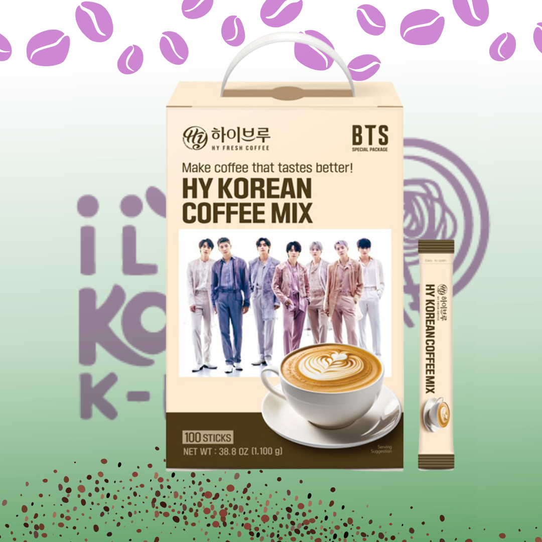 BTS HY LATTE 100 STICKS