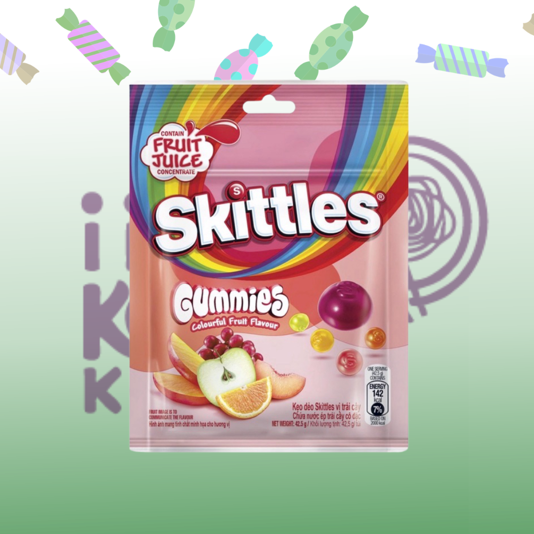 GOMITAS SKITTLES MIX FRUTAL