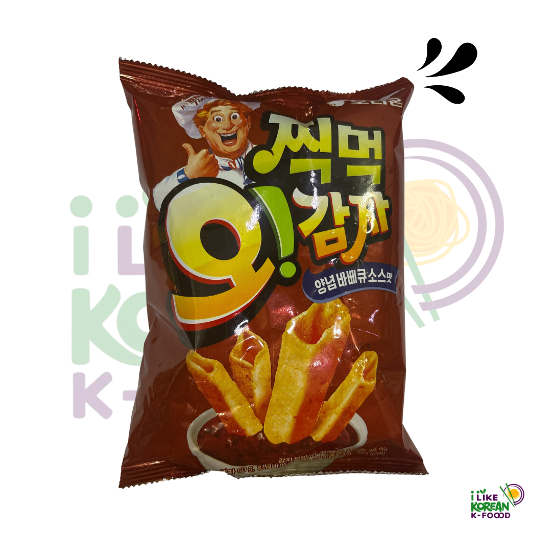 Papas con Salsa BBQ (12 pzas)