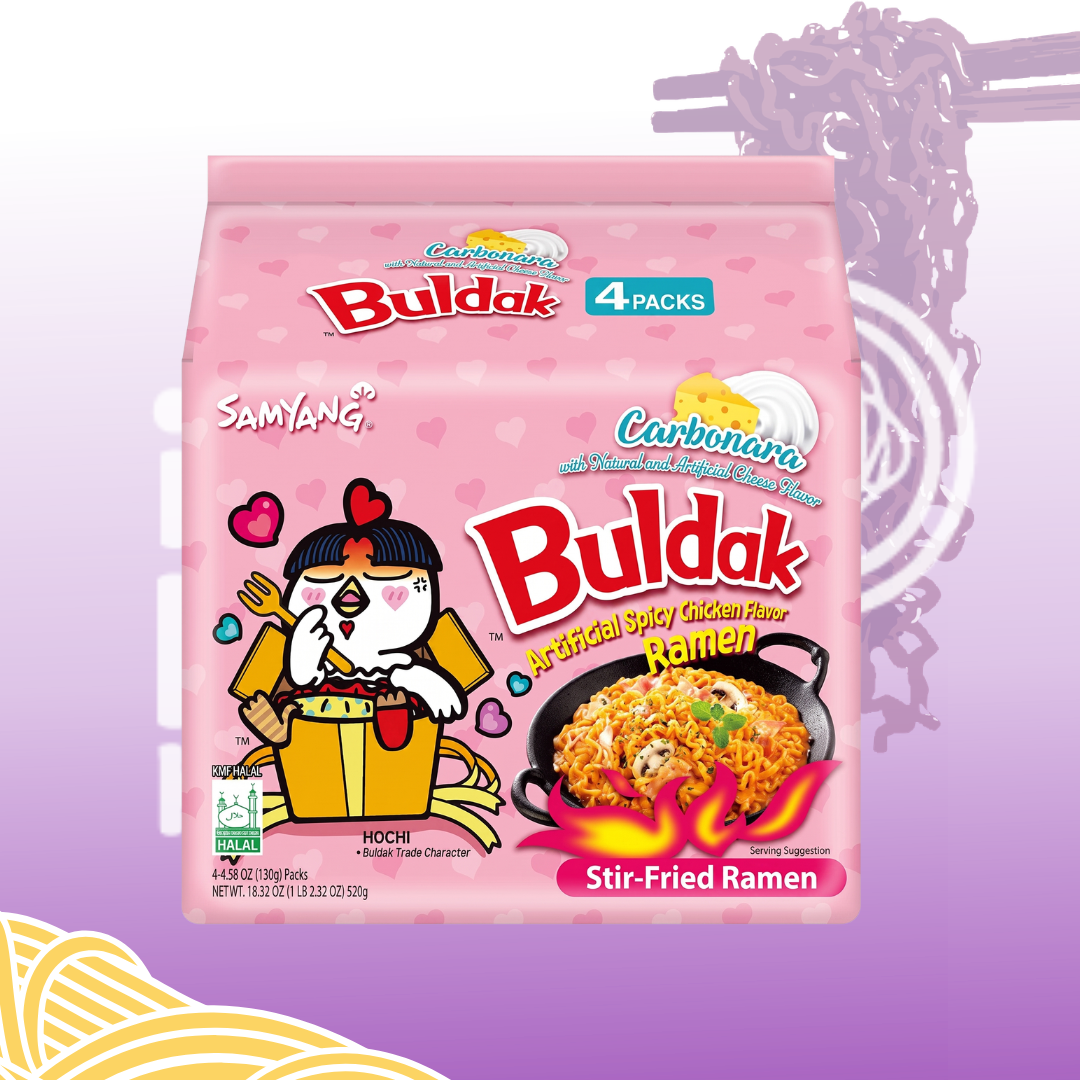 BULDAK CARBONARA MULTIPACK 4PZ