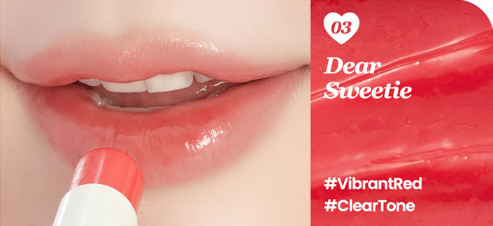 TROISTOUCH HEART GLACE LIP BALM