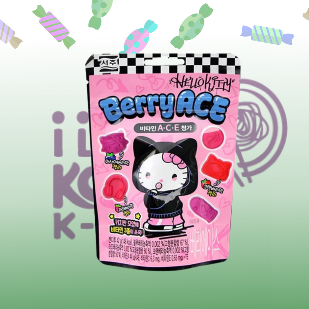 GOMITAS BERRY ACE HELLO KITTY 42G