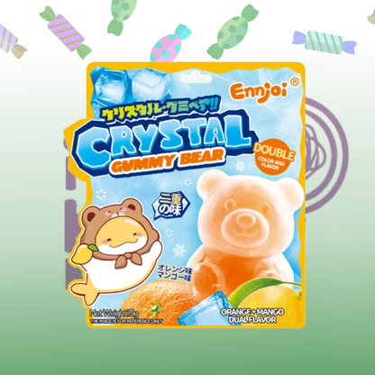 CRYSTAL GUMMY BEAR 70G