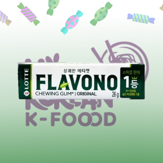 CHICLE SABOR TÉ VERDE Y MENTA
