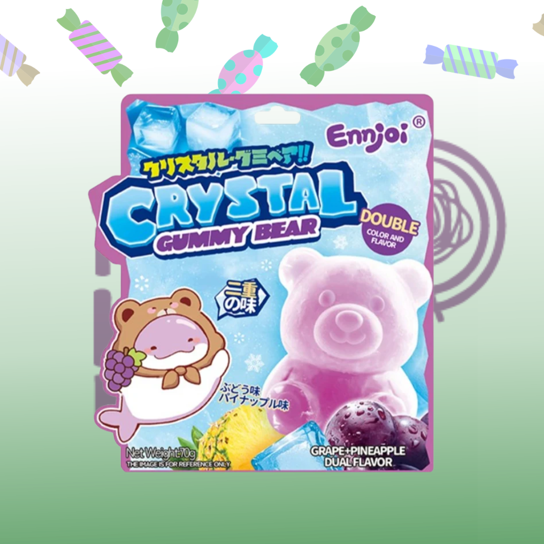 CRYSTAL GUMMY BEAR 70G