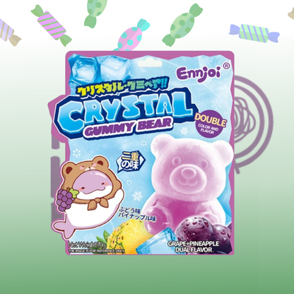 CRYSTAL GUMMY BEAR 70G