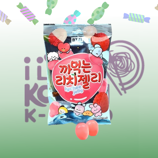 BT21 GOMITAS PELABLES LYCHEE