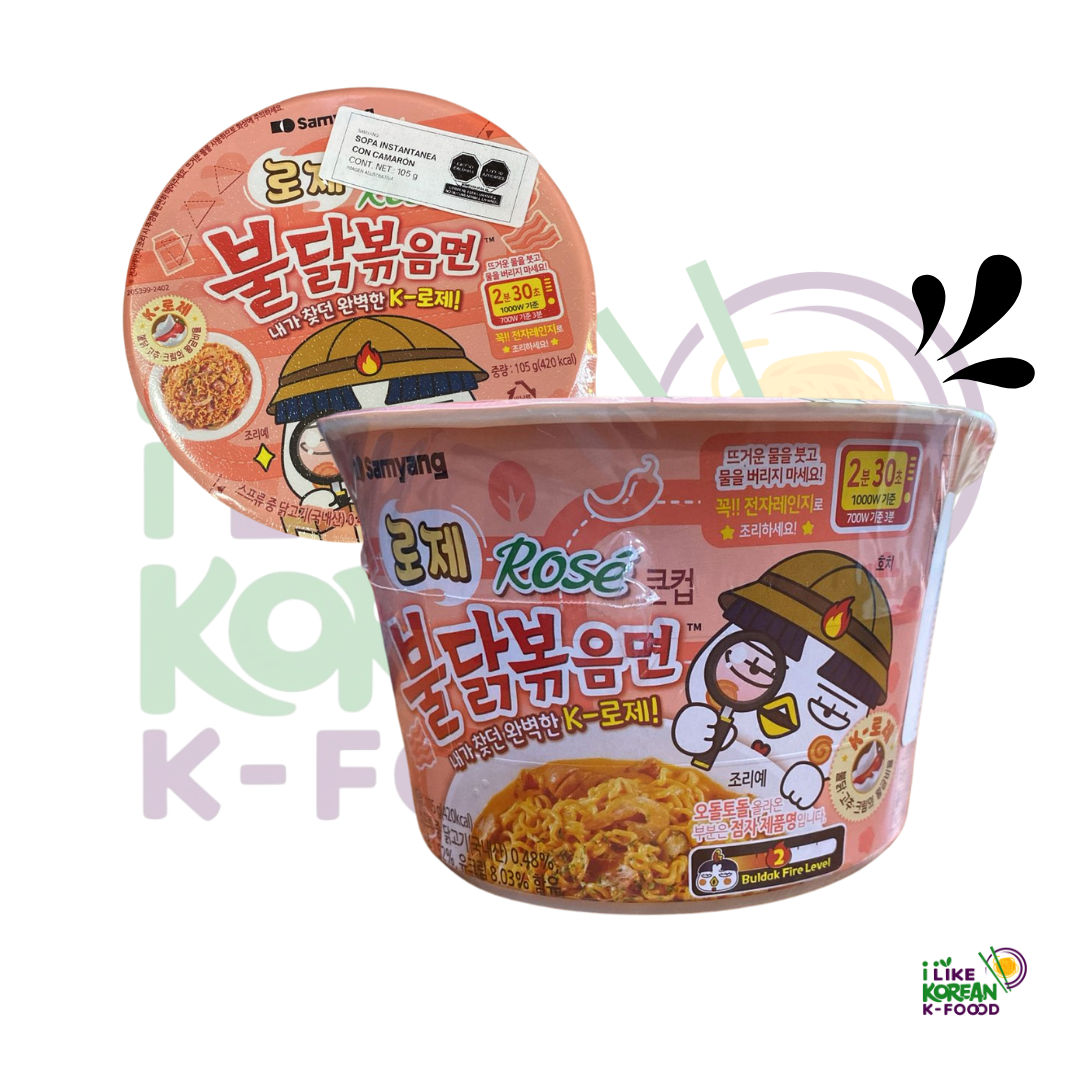 Ramen Buldak con Camaron