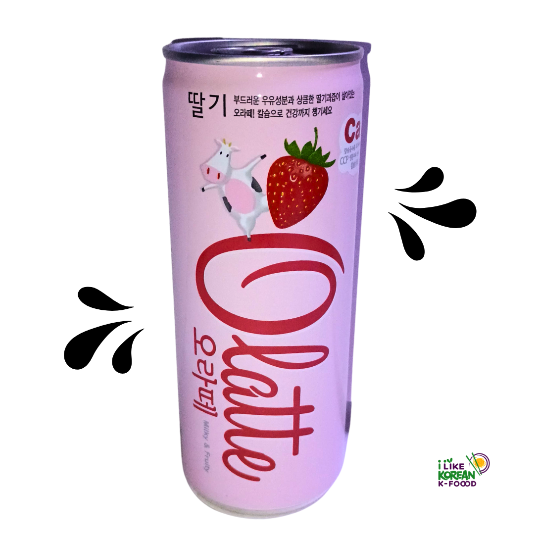 Bebida Cafe Latte Sabor Fresa