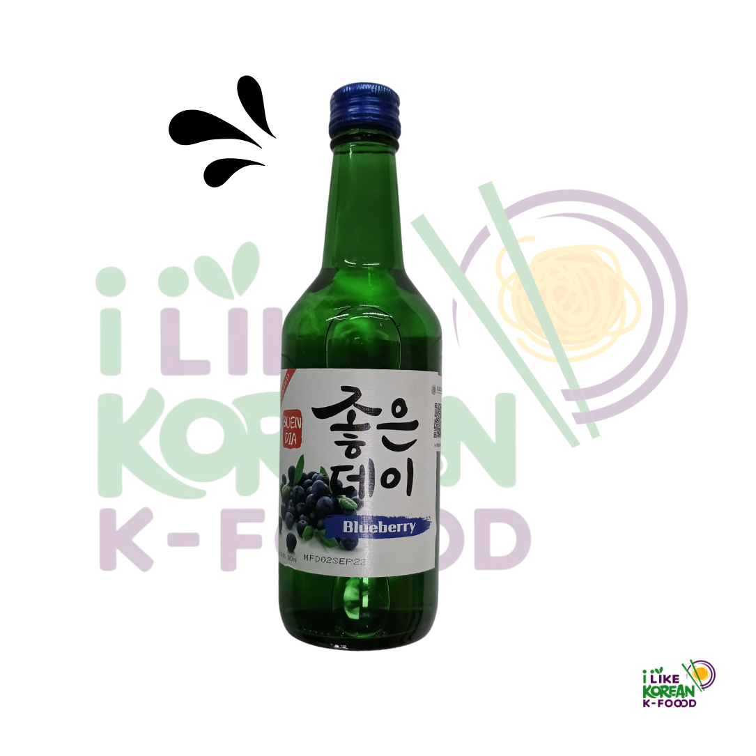 Soju Importado Jinro Sabor Mora Azul