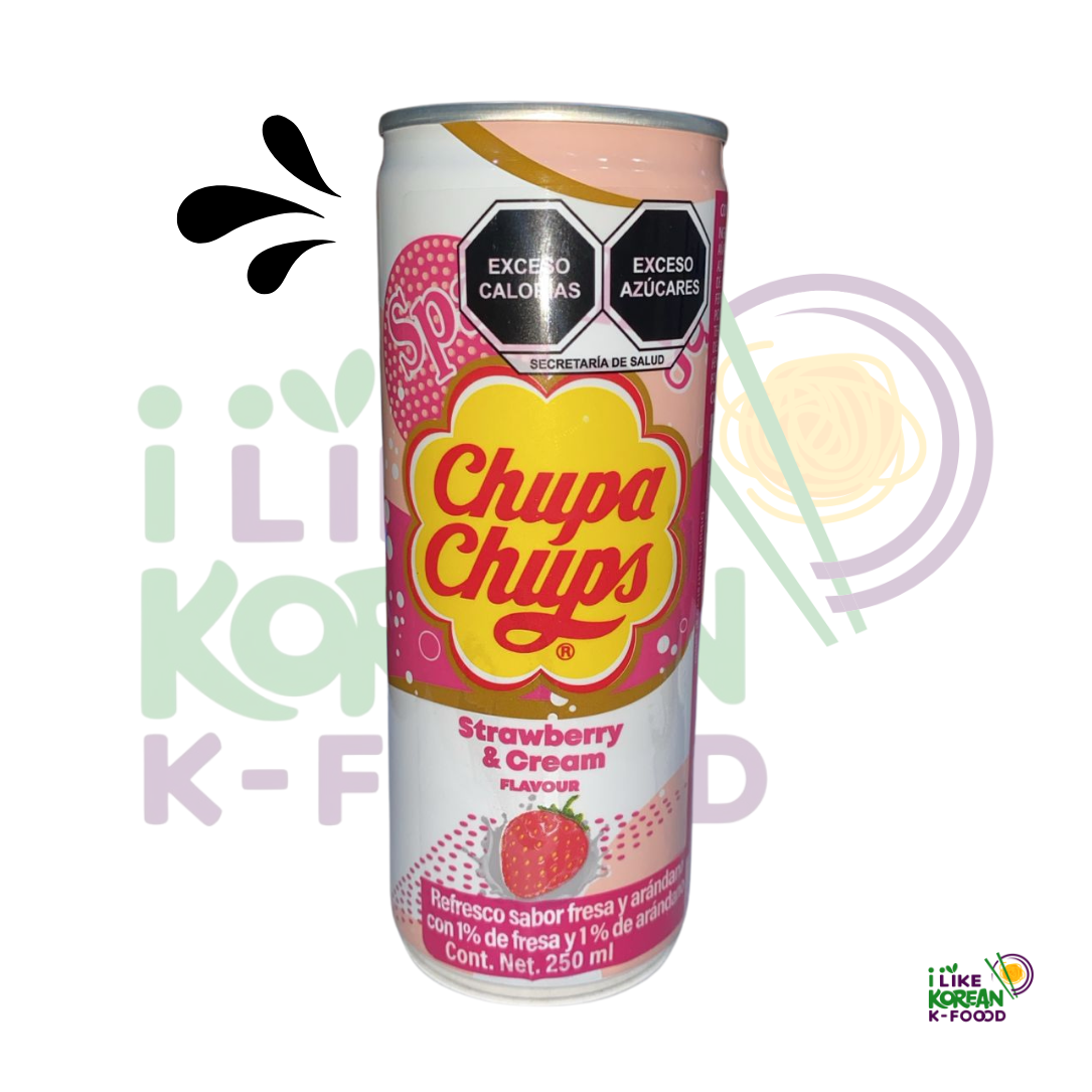 Refresco Chupa Chups Sabor Fresa y Arandano