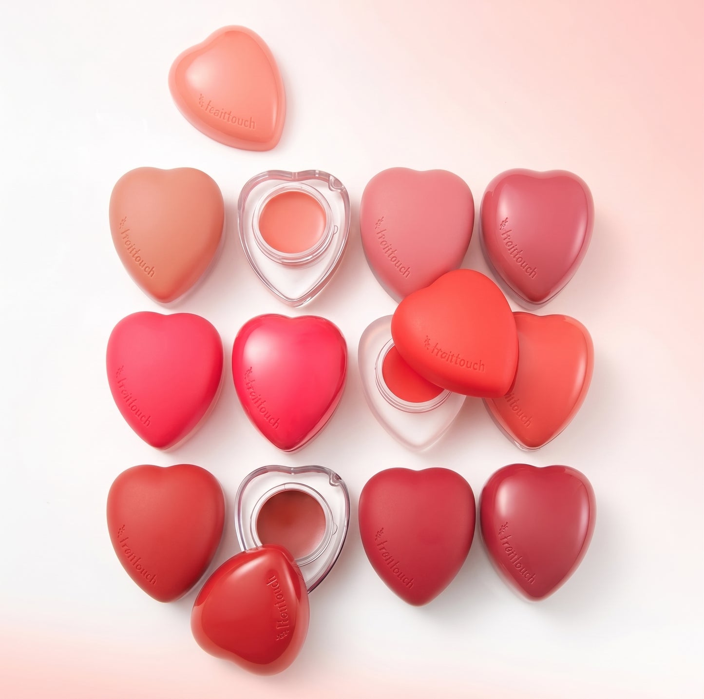TROISTOUCH HEART PAIRING LIP & CHEEK BLUR POT
