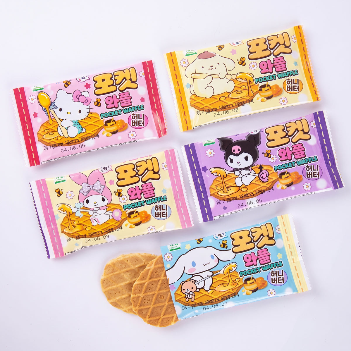 GALLETA DE WAFLE SANRIO 1PZ