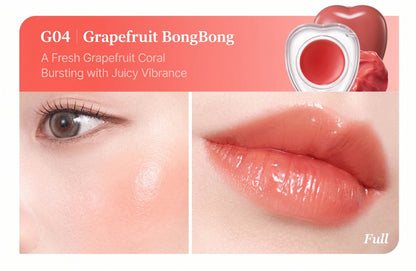 TROISTOUCH HEART PAIRING LIP & CHEEK GLOW POT