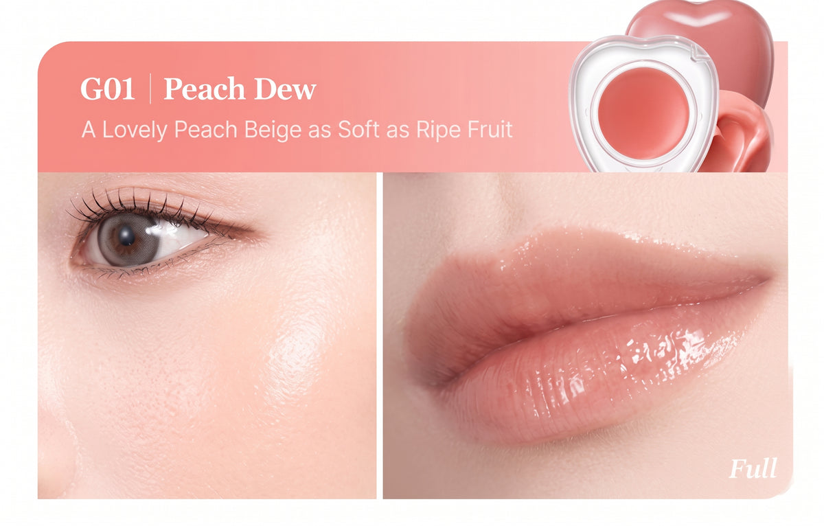 TROISTOUCH HEART PAIRING LIP & CHEEK GLOW POT