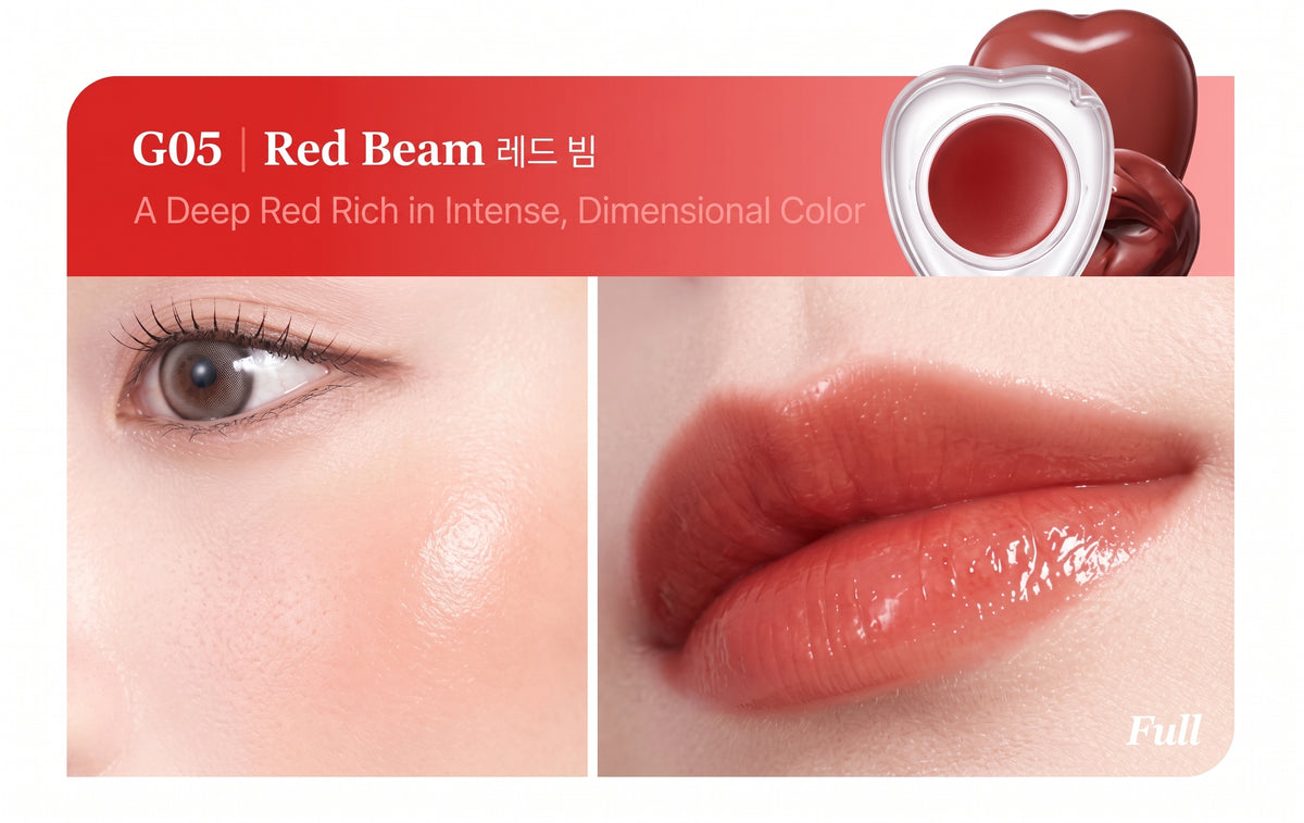 TROISTOUCH HEART PAIRING LIP & CHEEK GLOW POT