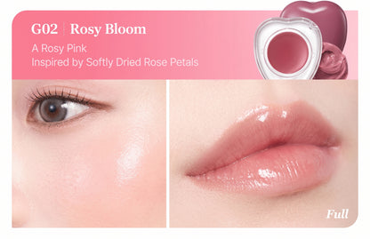 TROISTOUCH HEART PAIRING LIP & CHEEK GLOW POT