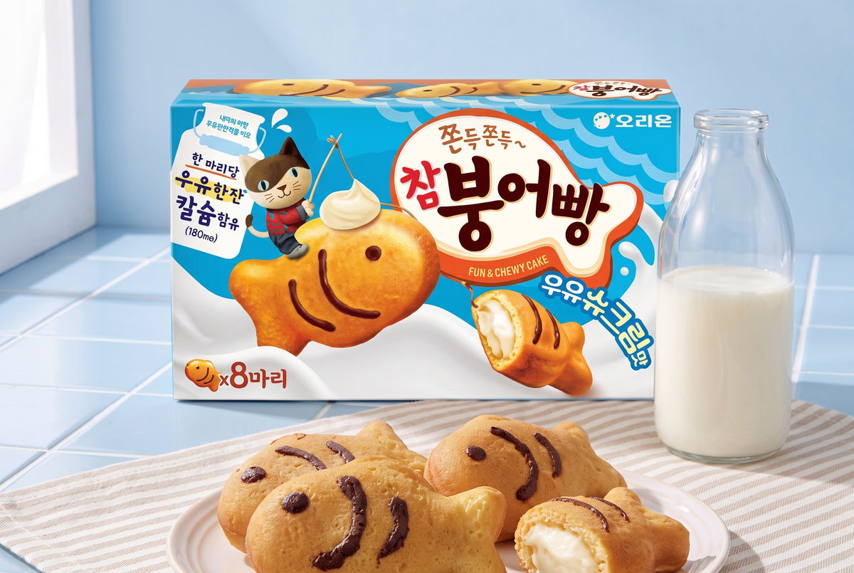 PASTELITO EN FORMA DE PEZ SABOR VAINILLA 12PZ