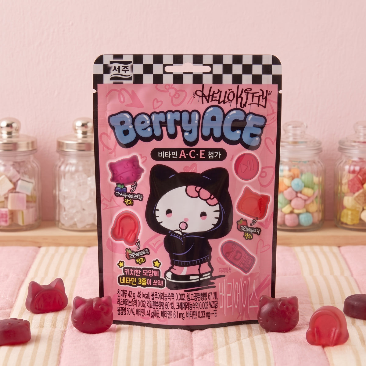 GOMITAS BERRY ACE HELLO KITTY 42G