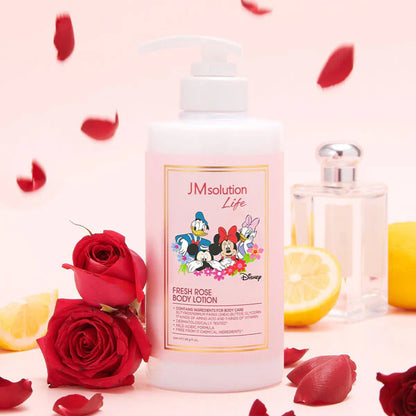 JMSOLUTION LIFE DISNEY FRESH ROSE BODY LOTION 500ml