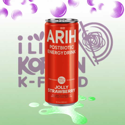 ARIH BEBIDA ENERGÉTICA JOLLY STRAWBERRY 355ML