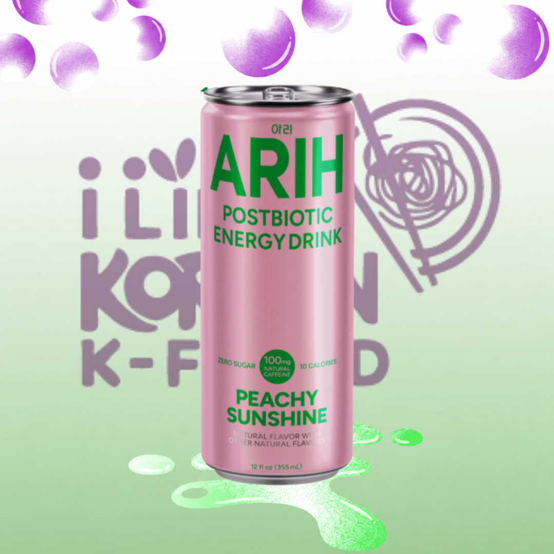 ARIH BEBIDA ENERGÉTICA PEACHY SUNSHINE 355ML