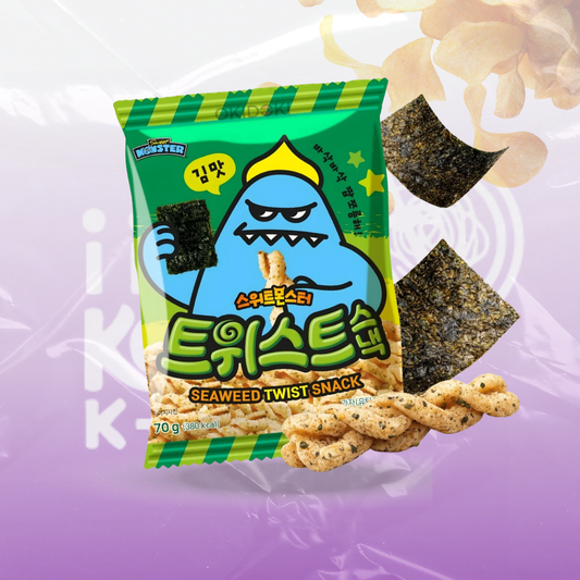SWEET MONSTER SEAWEED TWIST SNACK