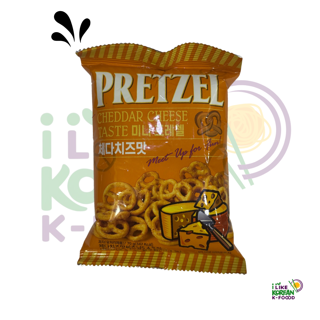 Mini Pretzel Queso Chedar (24 pzas)