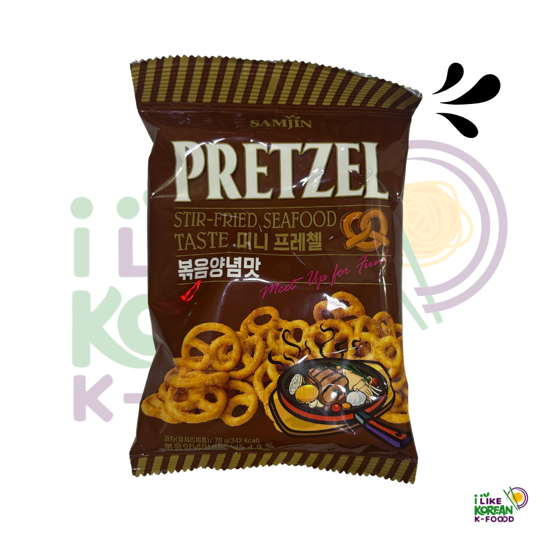 Mini Pretzel Mariscos Fritos (24 pzas)