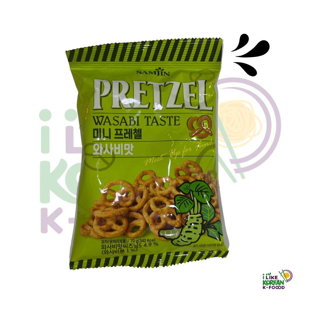 Mini Pretzel Wasabi (24 pzas)