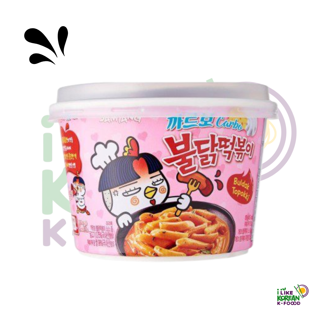 BULDAK CARBONARA TTEOKBOKKI (16 pzas Mayoreo)