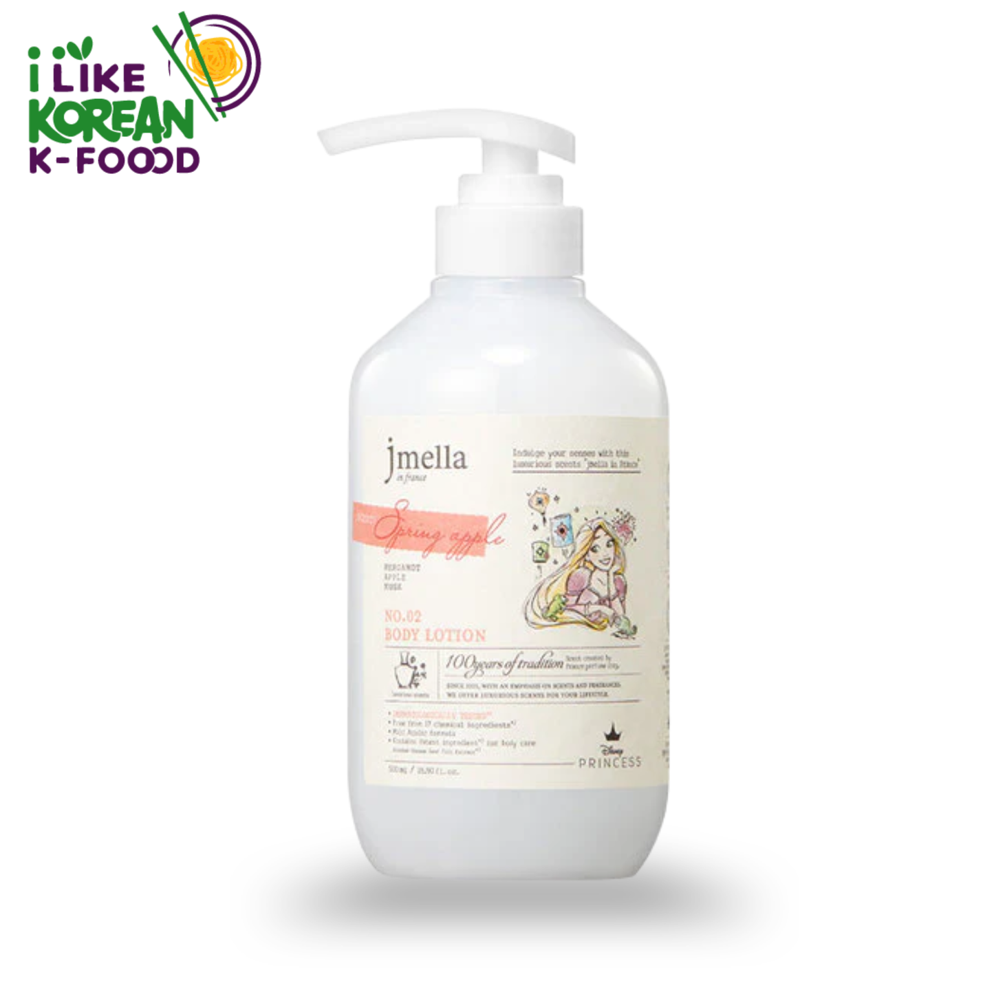 JMELLA IN FRANCE SPRING APPLE BODY WASH 500ml