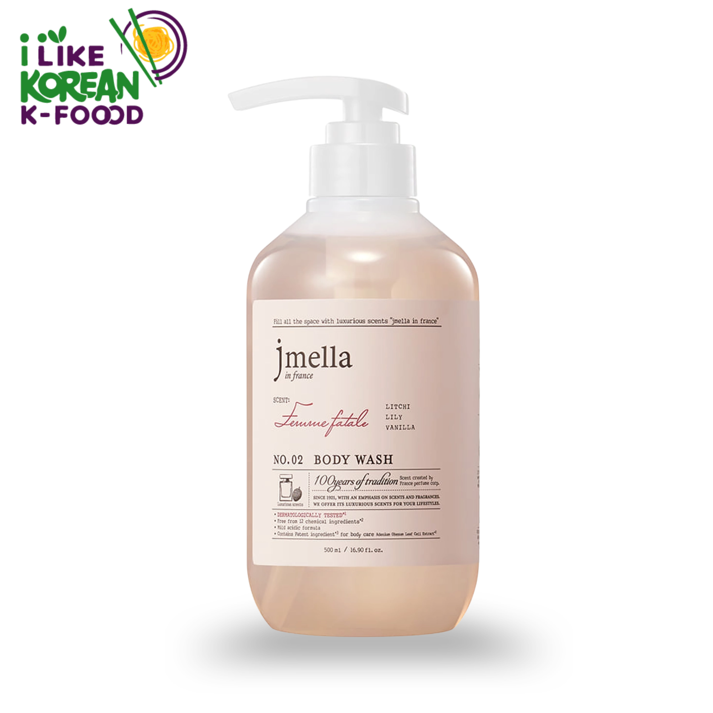 JMELLA IN FRANCE FEMME FATALE BODY WASH 500ml