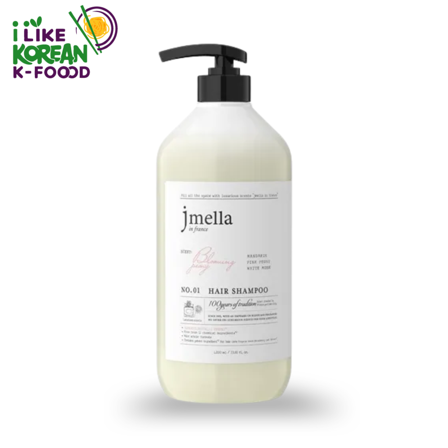 JEMELLA IN FRANCE BLOOMING PEONY HAIR SHAMPOO 500ml