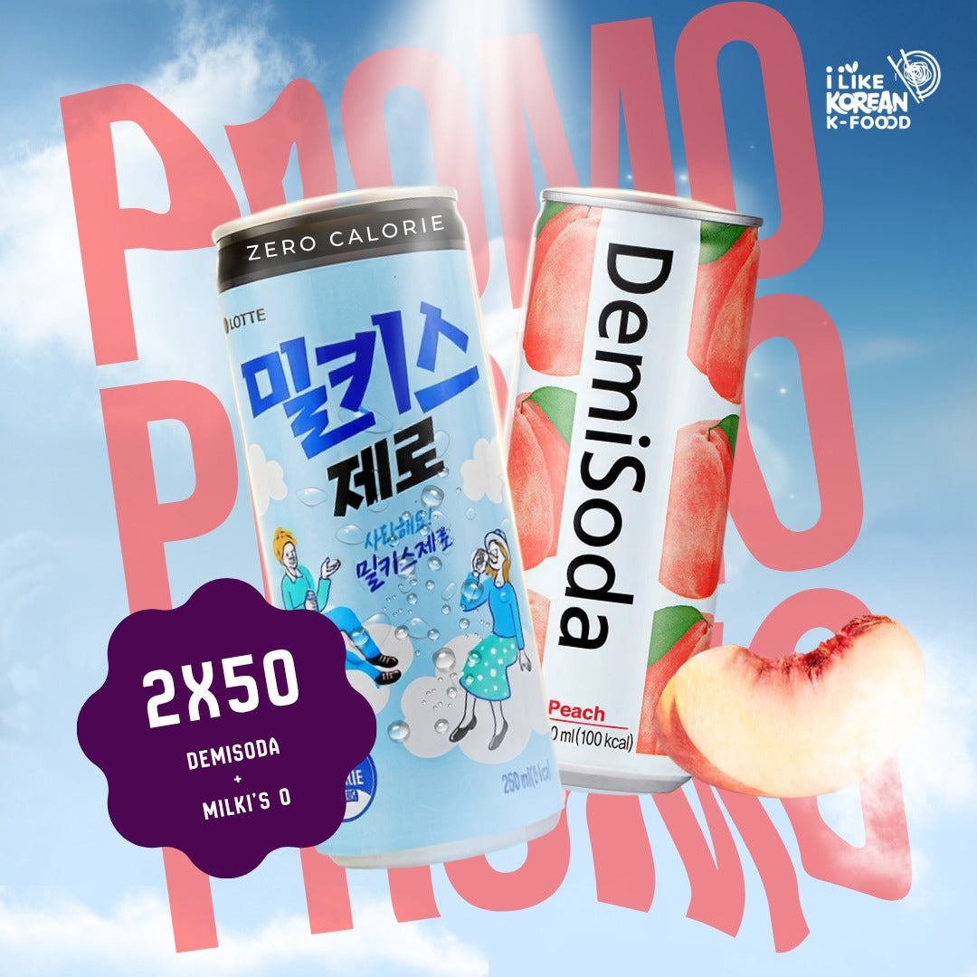 DEMISODA Y MILKIS 2X$50