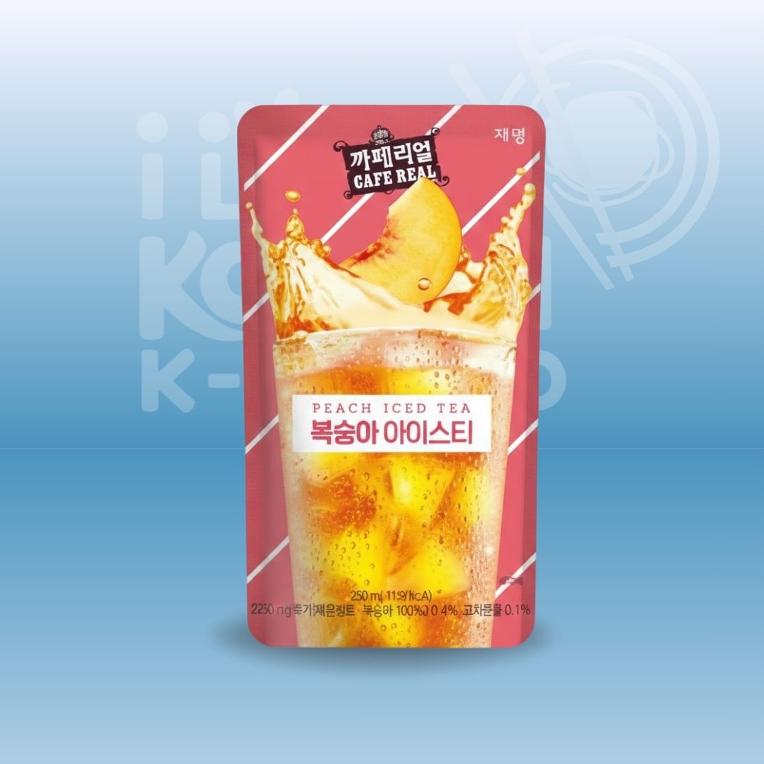 CAFE REAL- BEBIDA SABOR TÉ DE DURAZNO