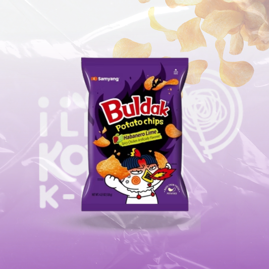 BULDAK CHIPS HABANERO 120G
