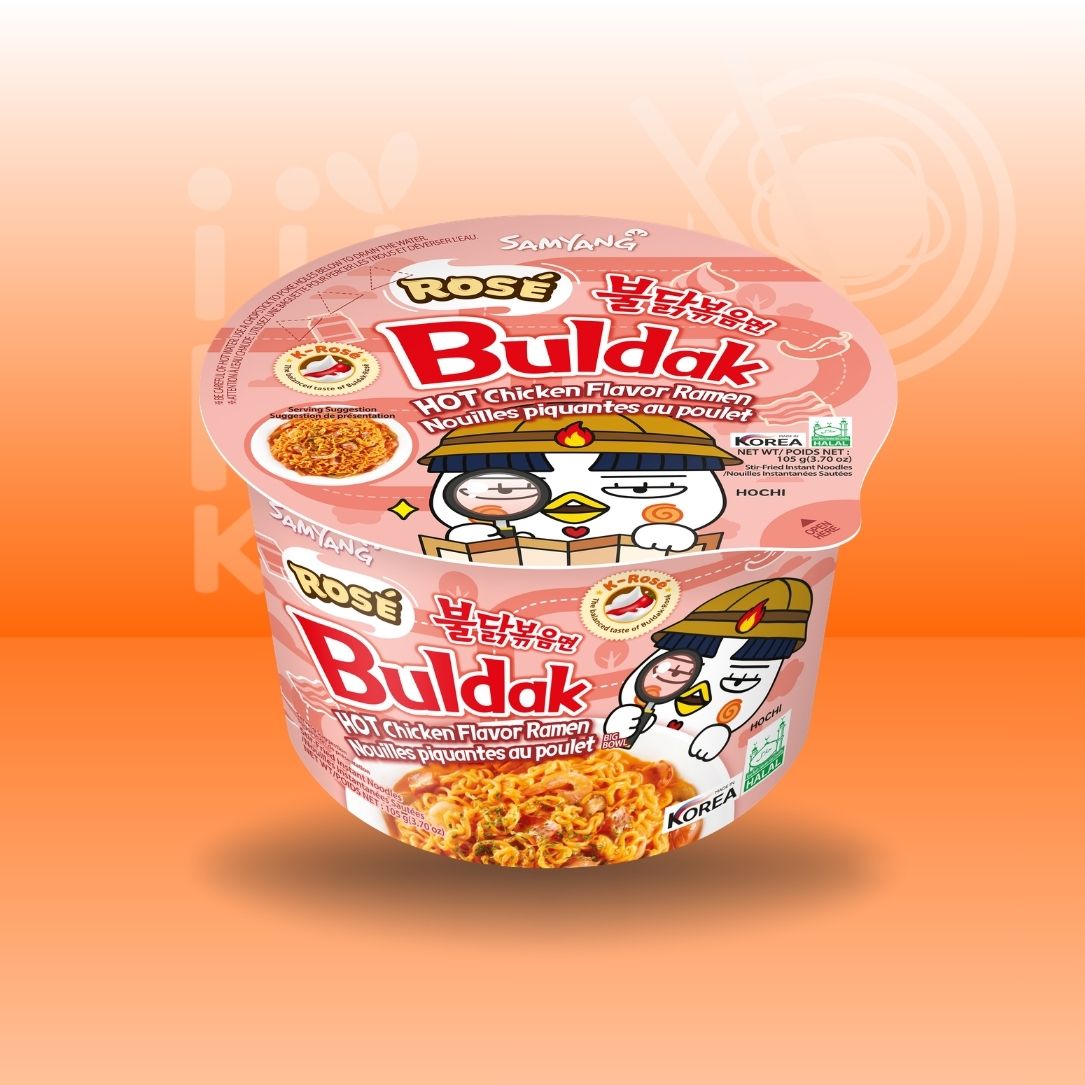 BULDAK ROSE BIG BOWL 140g