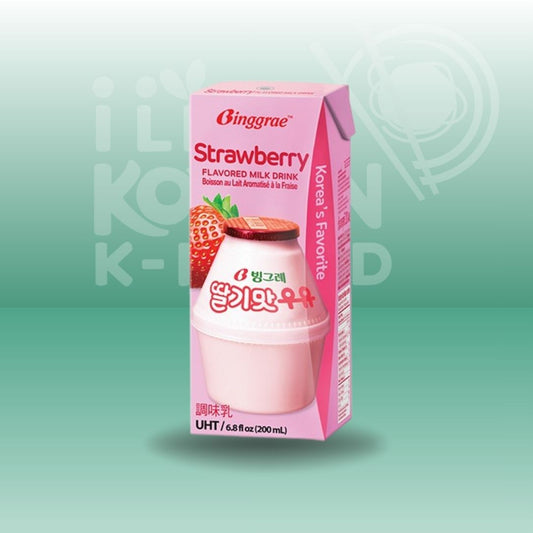 BINGGRAE LECHE DE FRESA 200ml