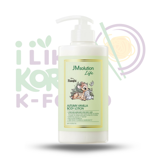 JMSOLUTION LIFE DISNEY AUTUMN VANILLA BODY LOTION 500ml