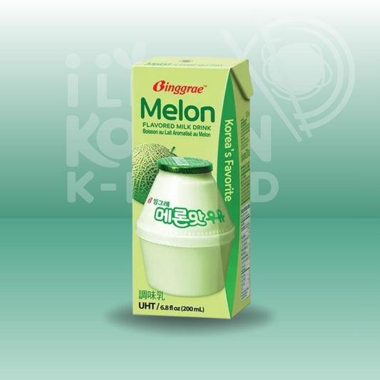 BINGGRAE LECHE SABOR MELÓN 200ml